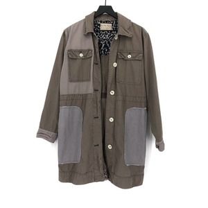 FREE PEOPLE We The Free Apollo Jacket Grey/Green S